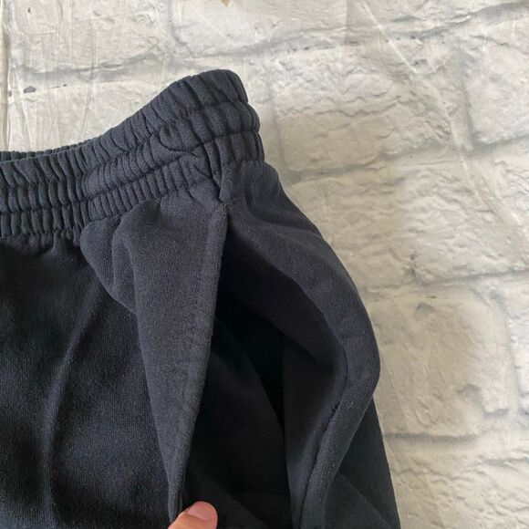 Fruit of the Loom men XL cotton blend pull on sweatpants black - Picture 4 of 9